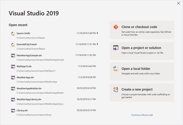 Visual Studio 2019首个预览版发布下载，引入精致的UI和其他更改